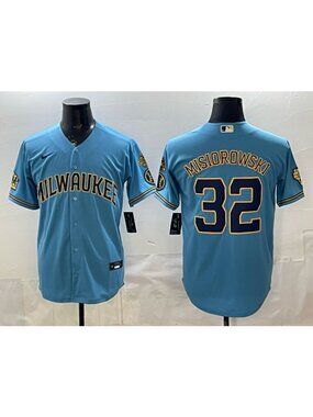 Jacob Misiorowski Blue Jersey Stitched